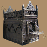 кованый мангал замок