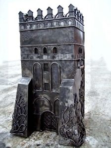 Мангал замок кованый